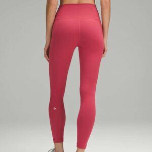 Lululemon Wunder Train High-Rise Tight 25" in Vintage Rose